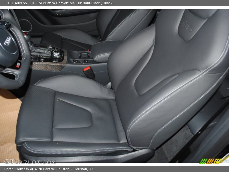 Brilliant Black / Black 2013 Audi S5 3.0 TFSI quattro Convertible