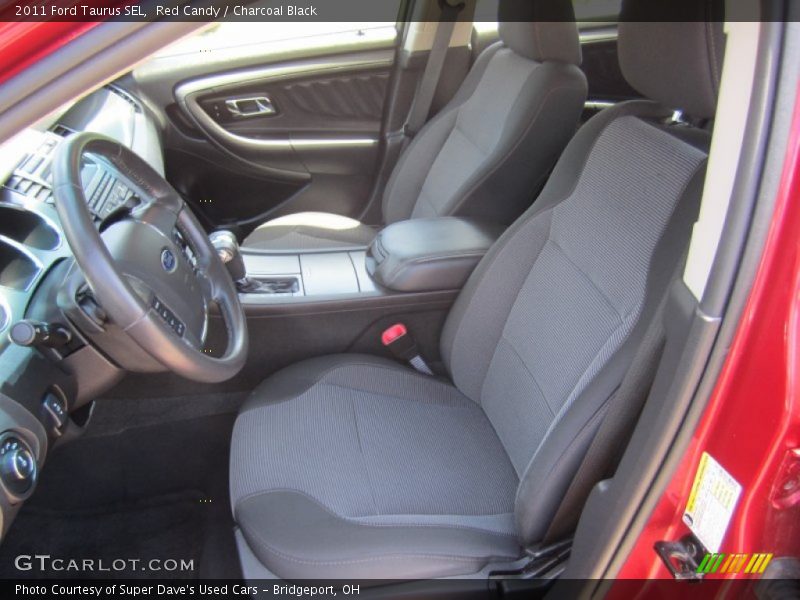 Red Candy / Charcoal Black 2011 Ford Taurus SEL