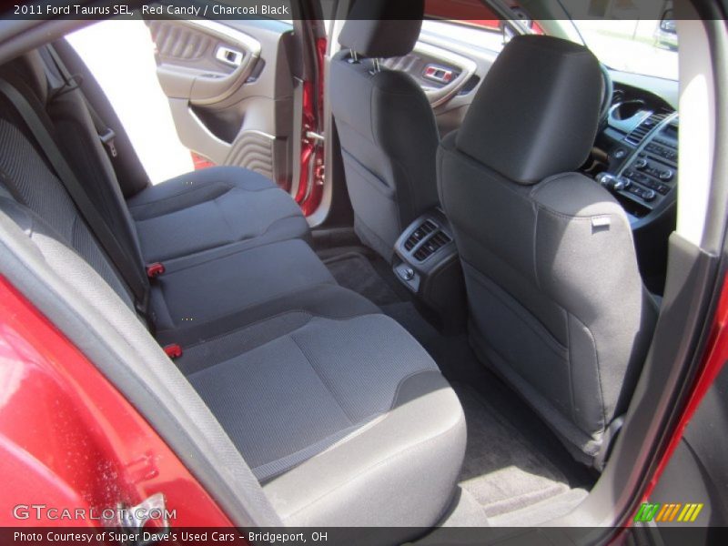 Red Candy / Charcoal Black 2011 Ford Taurus SEL