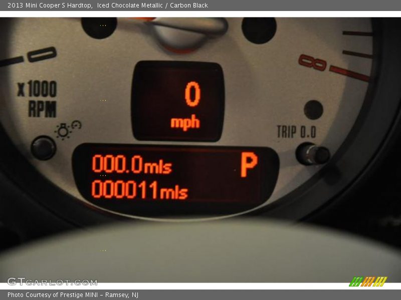 Iced Chocolate Metallic / Carbon Black 2013 Mini Cooper S Hardtop