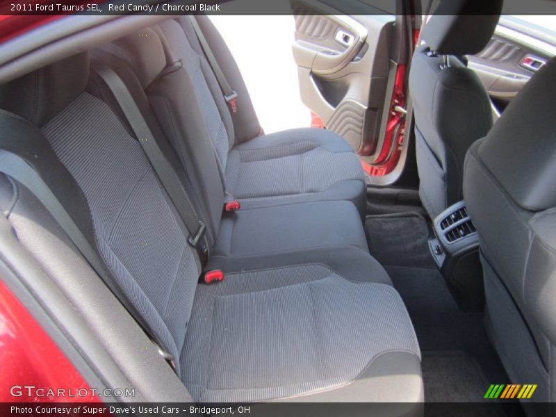 Red Candy / Charcoal Black 2011 Ford Taurus SEL