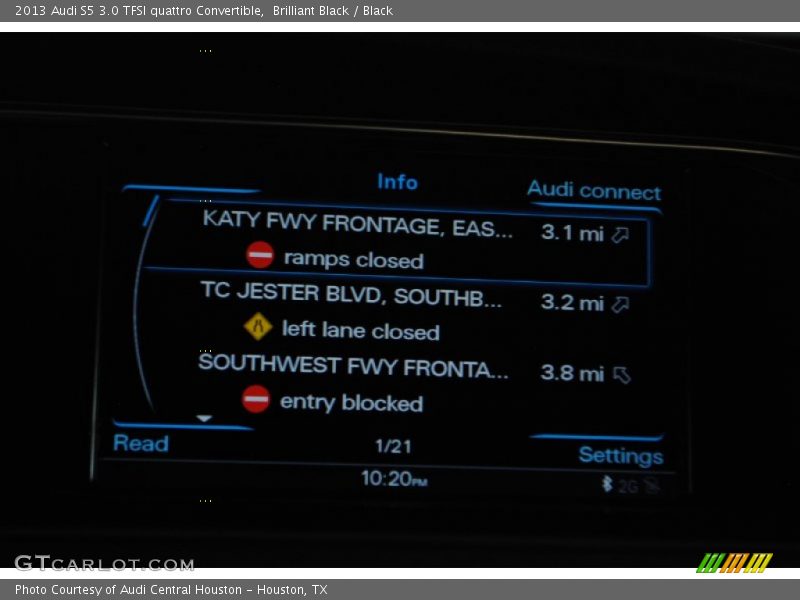Brilliant Black / Black 2013 Audi S5 3.0 TFSI quattro Convertible