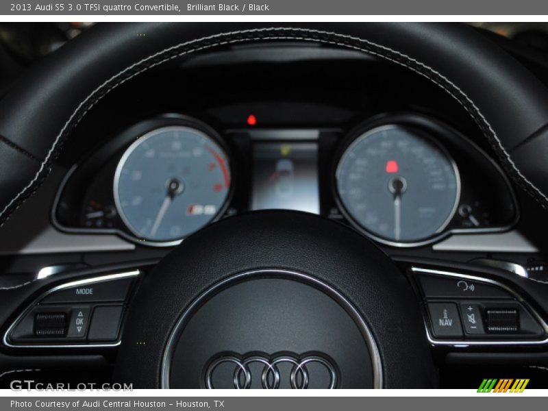 Brilliant Black / Black 2013 Audi S5 3.0 TFSI quattro Convertible