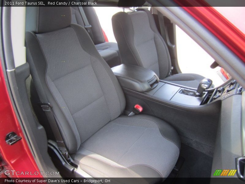 Red Candy / Charcoal Black 2011 Ford Taurus SEL