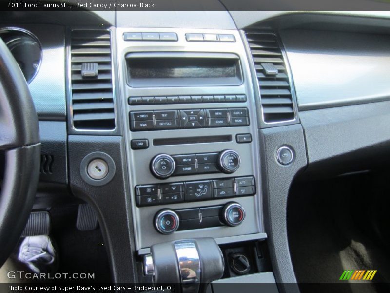 Red Candy / Charcoal Black 2011 Ford Taurus SEL