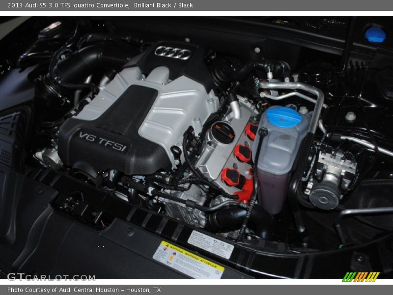 Brilliant Black / Black 2013 Audi S5 3.0 TFSI quattro Convertible