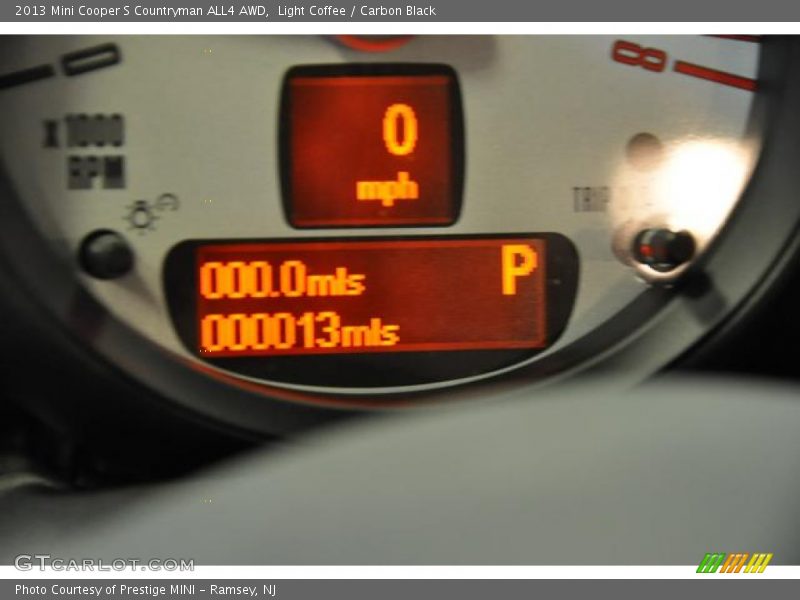 Light Coffee / Carbon Black 2013 Mini Cooper S Countryman ALL4 AWD