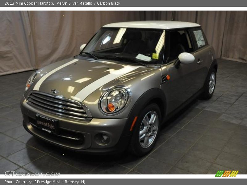 Velvet Silver Metallic / Carbon Black 2013 Mini Cooper Hardtop