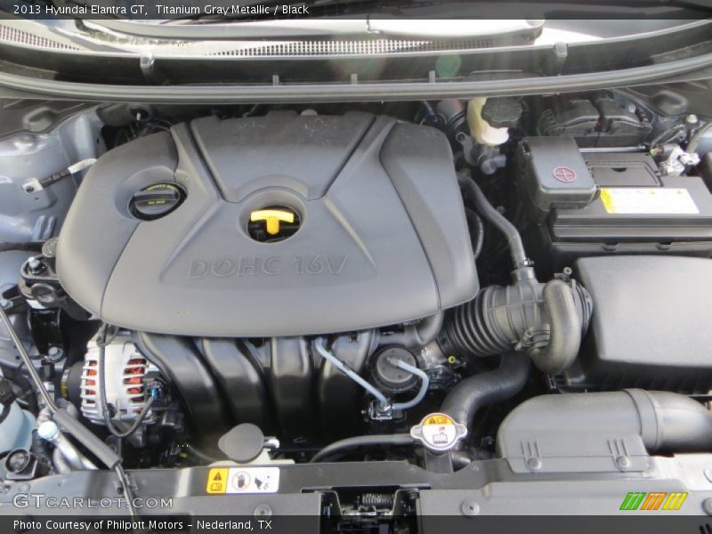 Titanium Gray Metallic / Black 2013 Hyundai Elantra GT