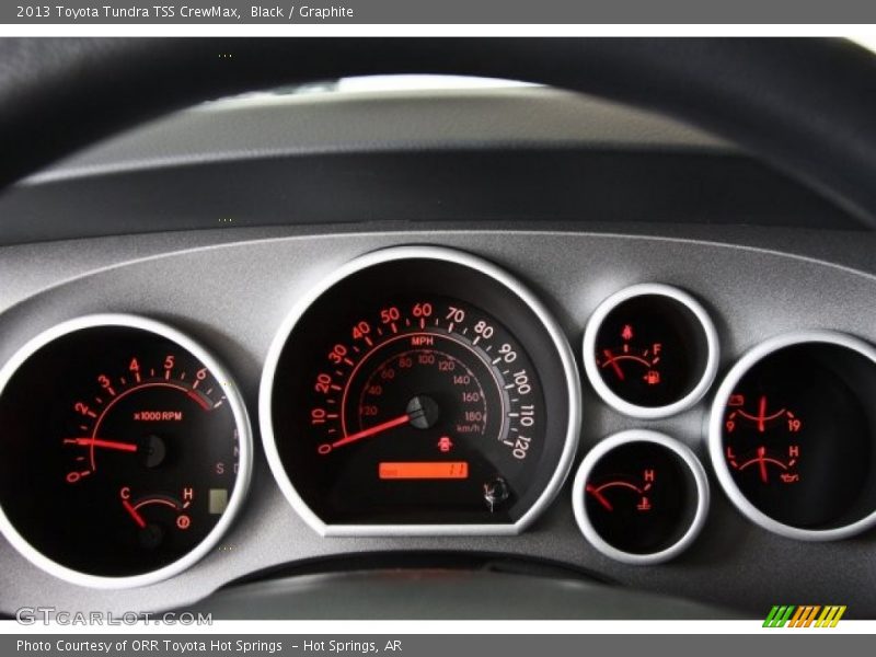 Black / Graphite 2013 Toyota Tundra TSS CrewMax