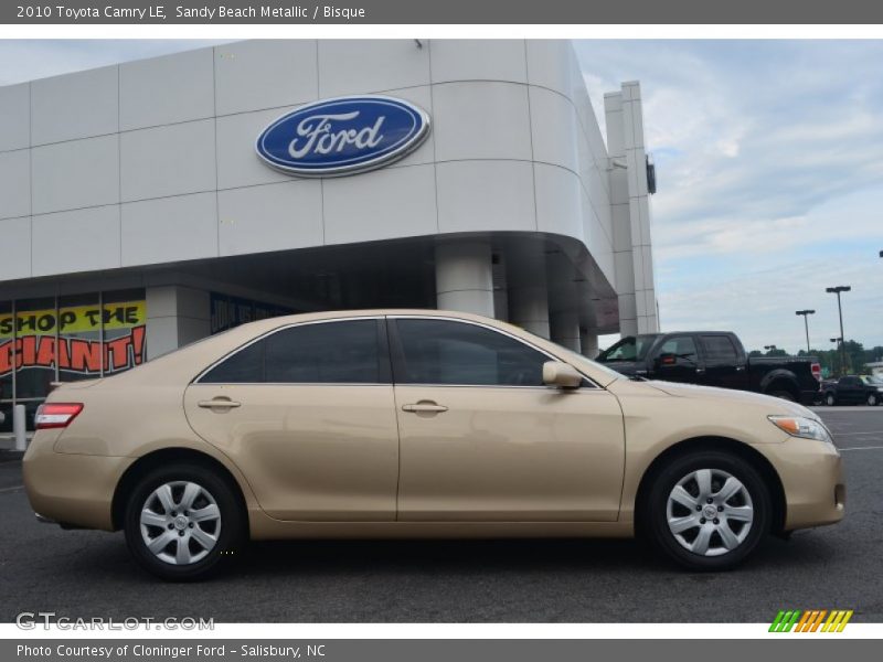 Sandy Beach Metallic / Bisque 2010 Toyota Camry LE