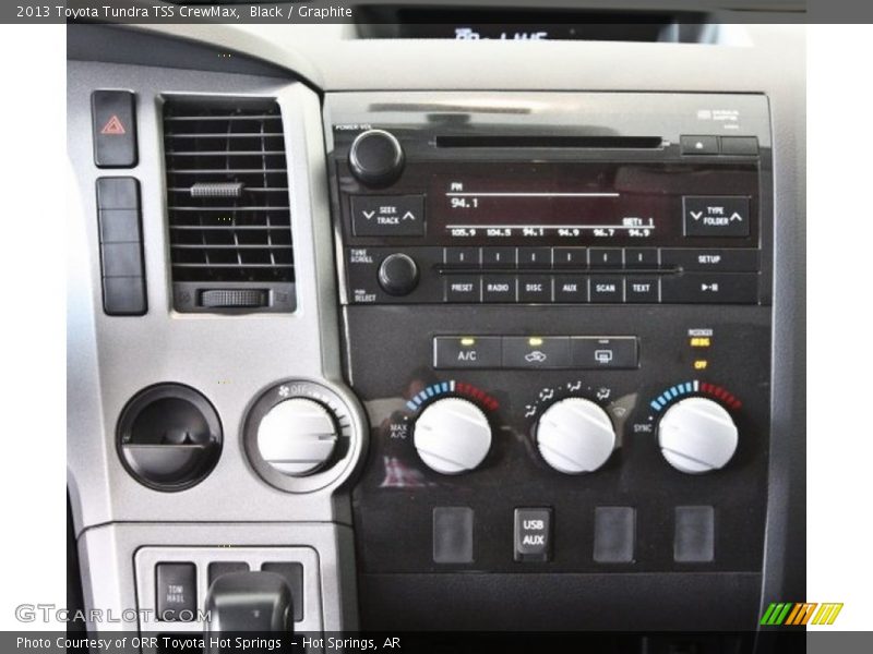 Black / Graphite 2013 Toyota Tundra TSS CrewMax