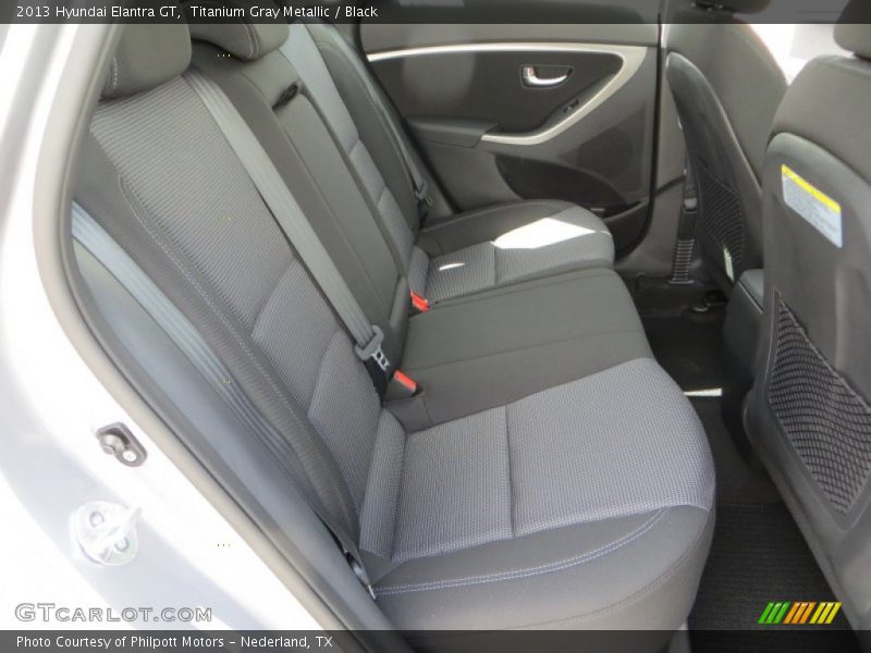 Titanium Gray Metallic / Black 2013 Hyundai Elantra GT