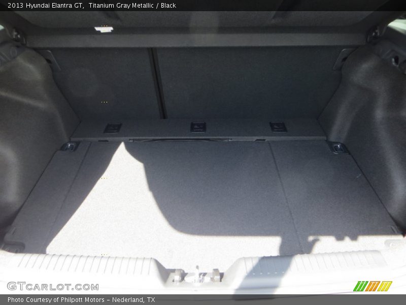Titanium Gray Metallic / Black 2013 Hyundai Elantra GT