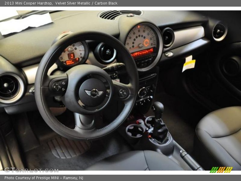 Velvet Silver Metallic / Carbon Black 2013 Mini Cooper Hardtop