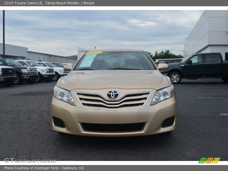 Sandy Beach Metallic / Bisque 2010 Toyota Camry LE