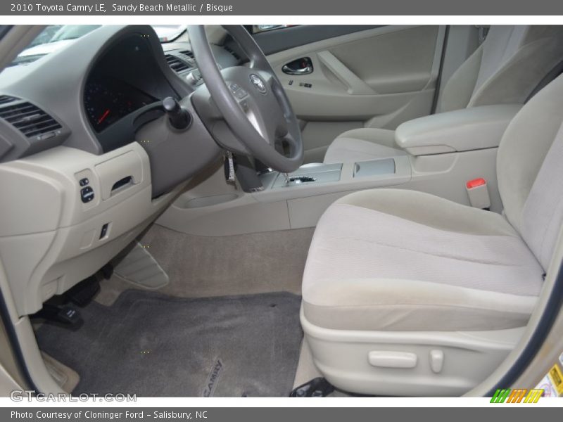 Sandy Beach Metallic / Bisque 2010 Toyota Camry LE