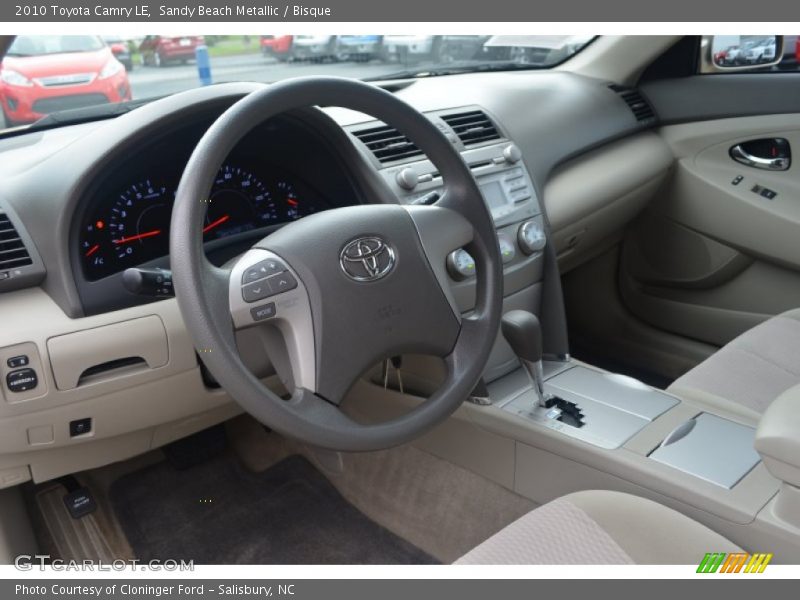Sandy Beach Metallic / Bisque 2010 Toyota Camry LE