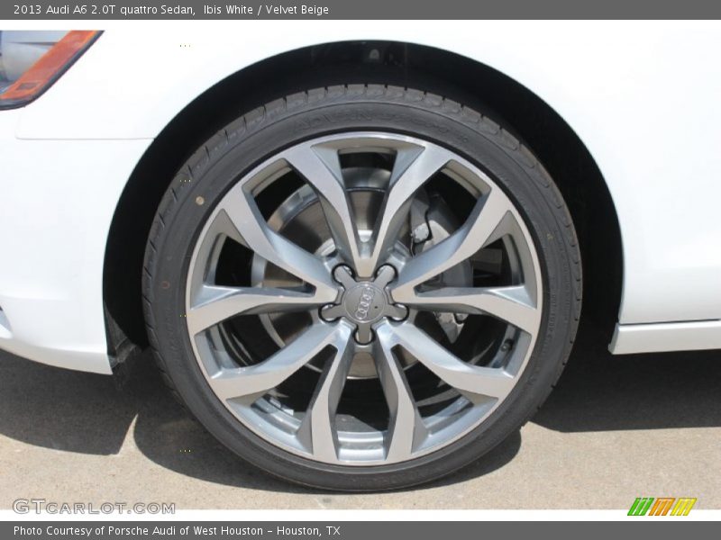 Ibis White / Velvet Beige 2013 Audi A6 2.0T quattro Sedan