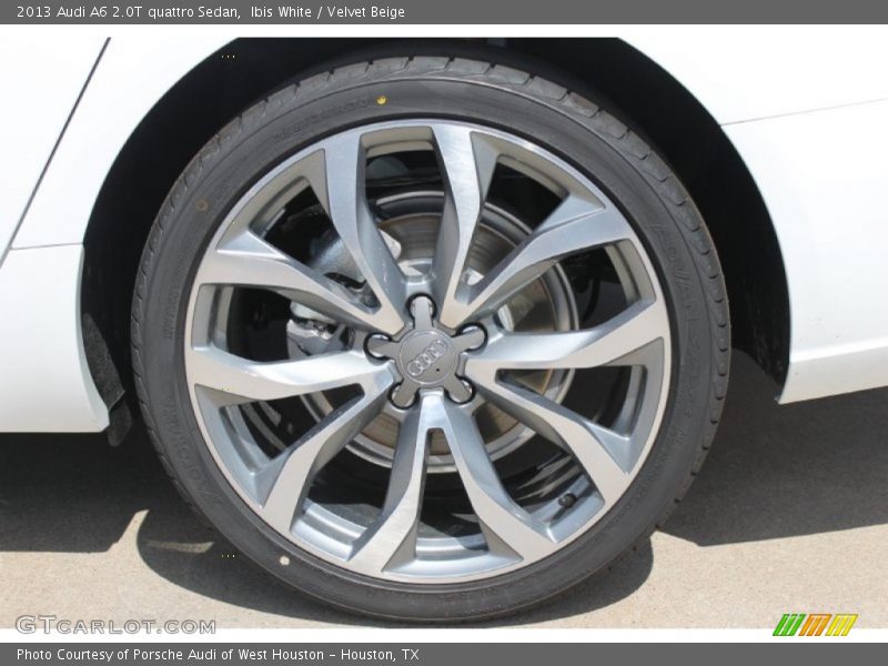 Ibis White / Velvet Beige 2013 Audi A6 2.0T quattro Sedan