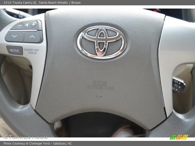 Sandy Beach Metallic / Bisque 2010 Toyota Camry LE