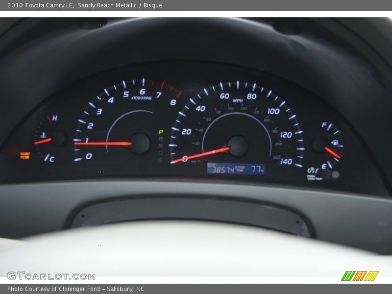 Sandy Beach Metallic / Bisque 2010 Toyota Camry LE