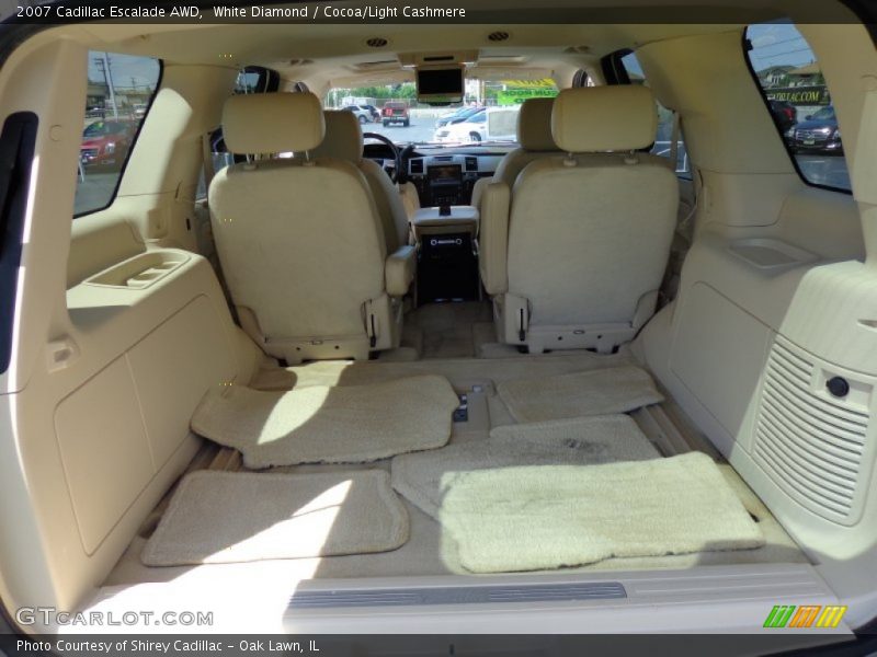 White Diamond / Cocoa/Light Cashmere 2007 Cadillac Escalade AWD