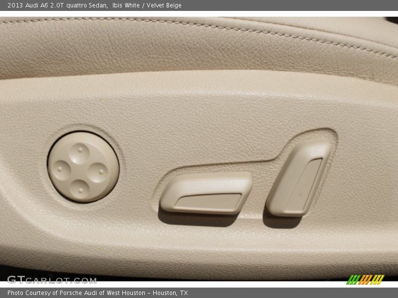 Ibis White / Velvet Beige 2013 Audi A6 2.0T quattro Sedan