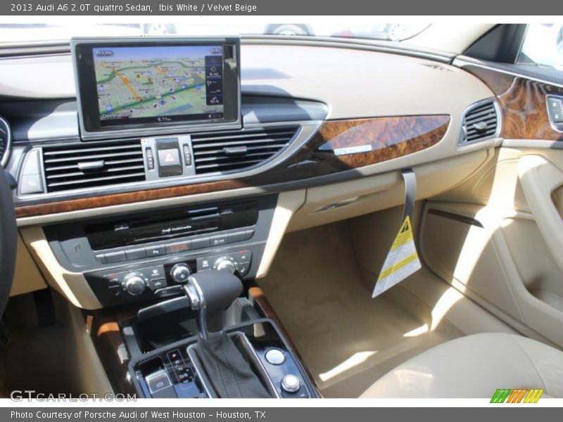 Ibis White / Velvet Beige 2013 Audi A6 2.0T quattro Sedan