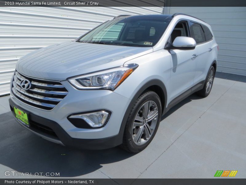 Circuit Silver / Gray 2013 Hyundai Santa Fe Limited