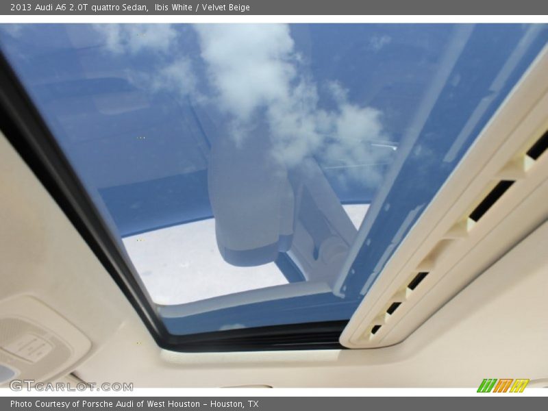 Ibis White / Velvet Beige 2013 Audi A6 2.0T quattro Sedan