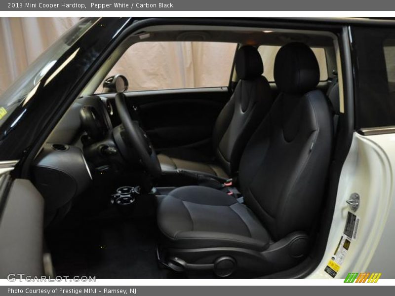 Pepper White / Carbon Black 2013 Mini Cooper Hardtop