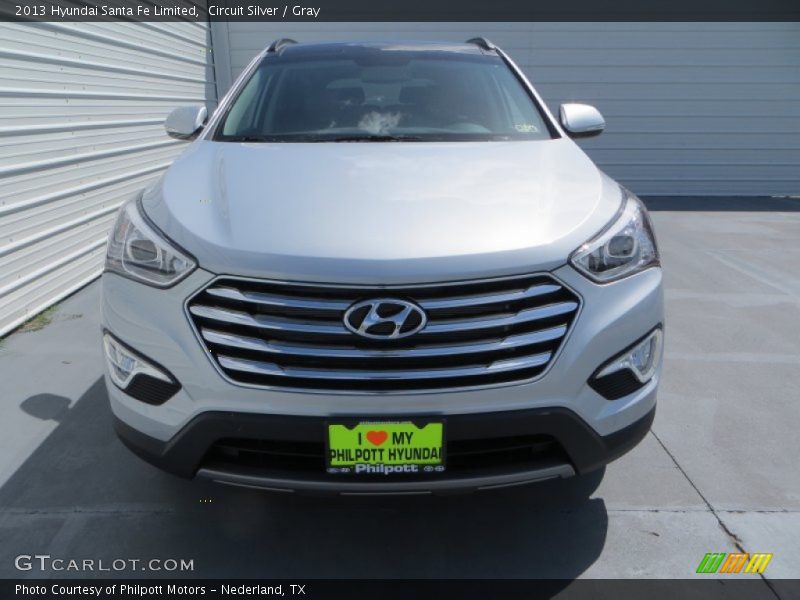 Circuit Silver / Gray 2013 Hyundai Santa Fe Limited