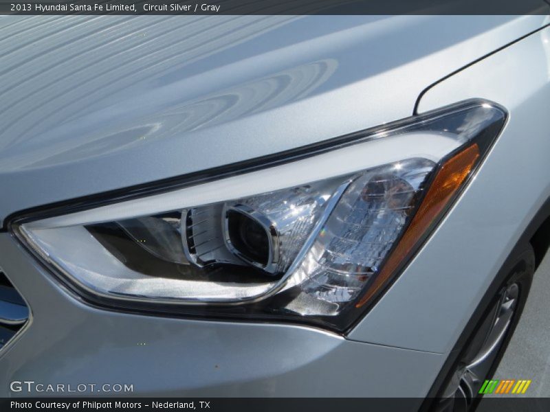 Circuit Silver / Gray 2013 Hyundai Santa Fe Limited