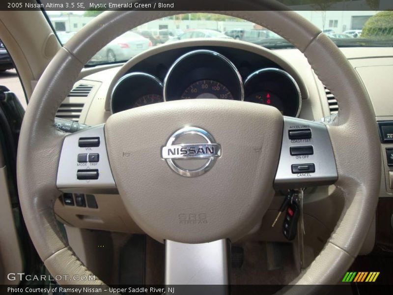 Mystic Emerald Green / Blond 2005 Nissan Altima 3.5 SE