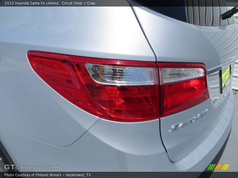 Circuit Silver / Gray 2013 Hyundai Santa Fe Limited