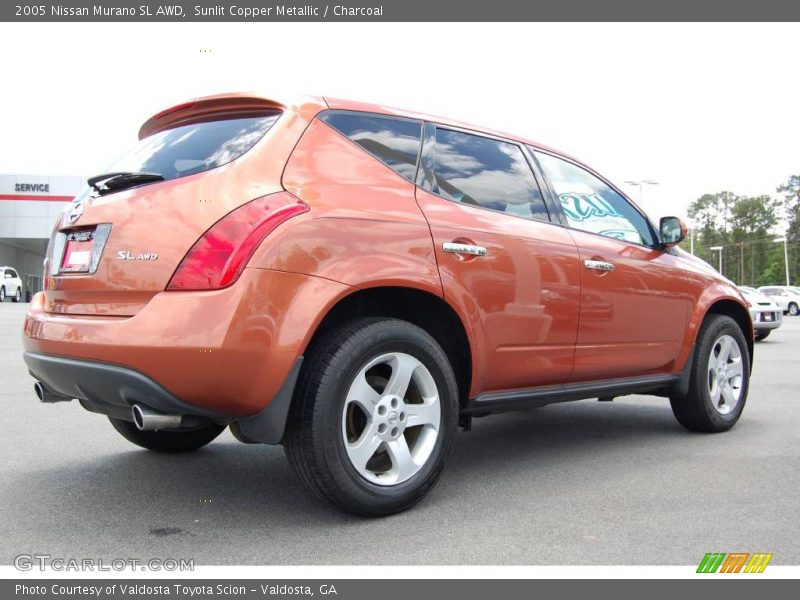 Sunlit Copper Metallic / Charcoal 2005 Nissan Murano SL AWD
