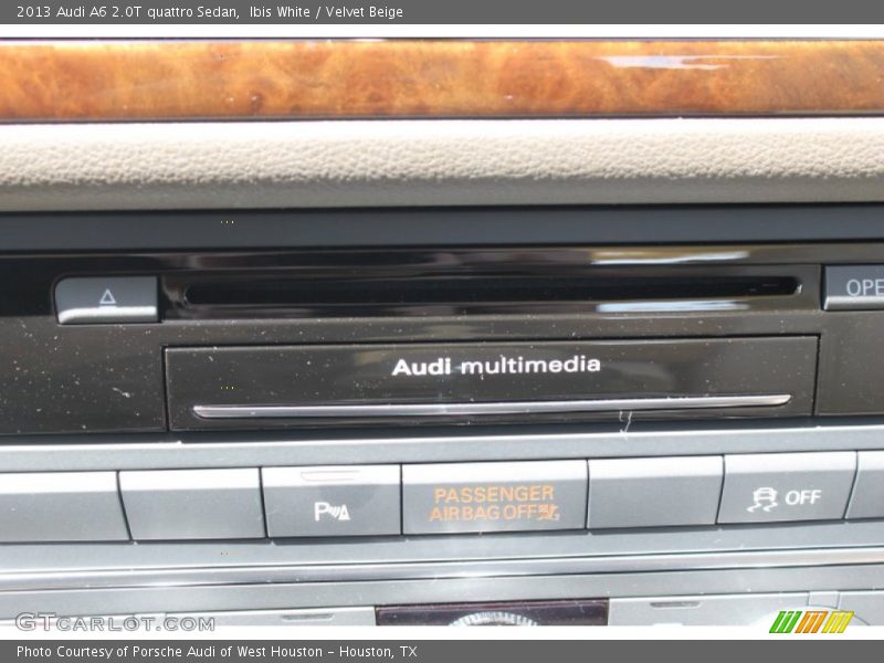 Ibis White / Velvet Beige 2013 Audi A6 2.0T quattro Sedan