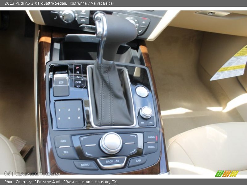 Ibis White / Velvet Beige 2013 Audi A6 2.0T quattro Sedan