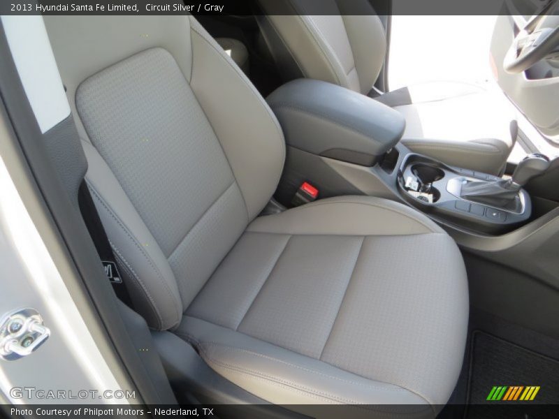 Circuit Silver / Gray 2013 Hyundai Santa Fe Limited
