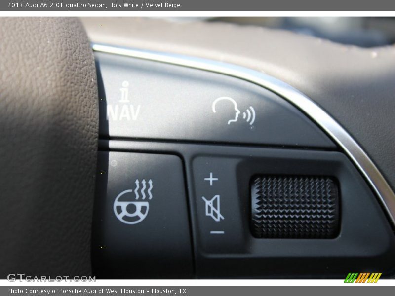 Ibis White / Velvet Beige 2013 Audi A6 2.0T quattro Sedan