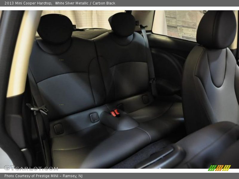 White Silver Metallic / Carbon Black 2013 Mini Cooper Hardtop