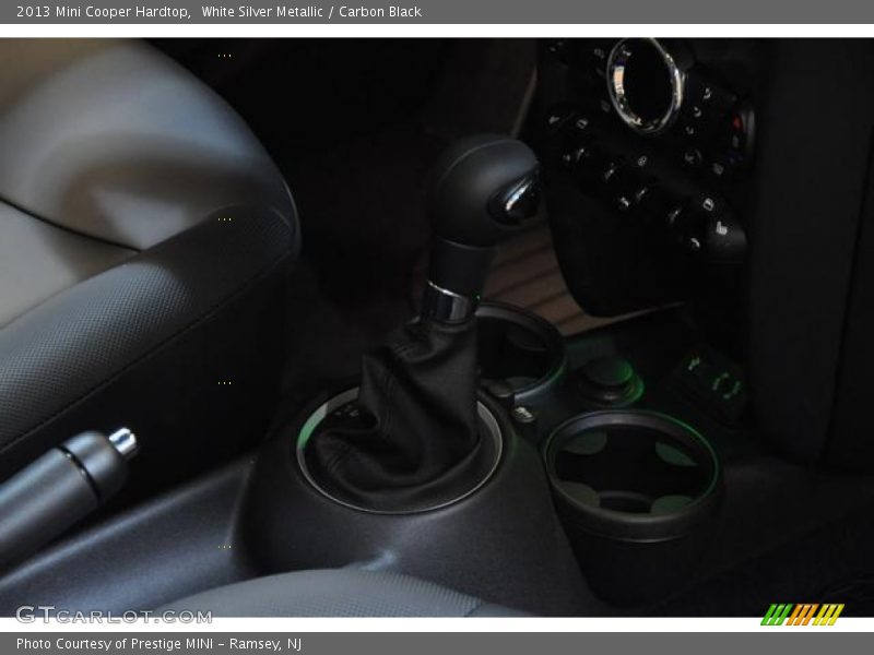 White Silver Metallic / Carbon Black 2013 Mini Cooper Hardtop