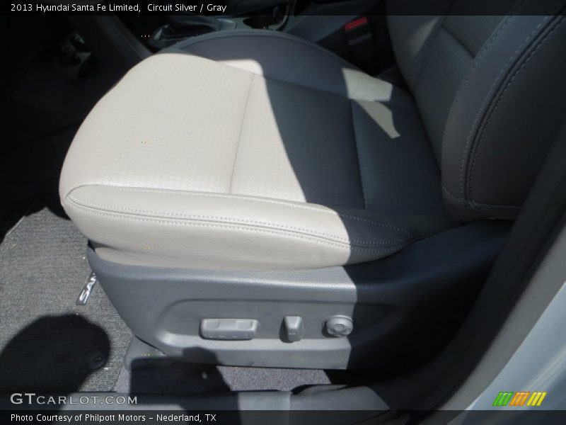 Circuit Silver / Gray 2013 Hyundai Santa Fe Limited