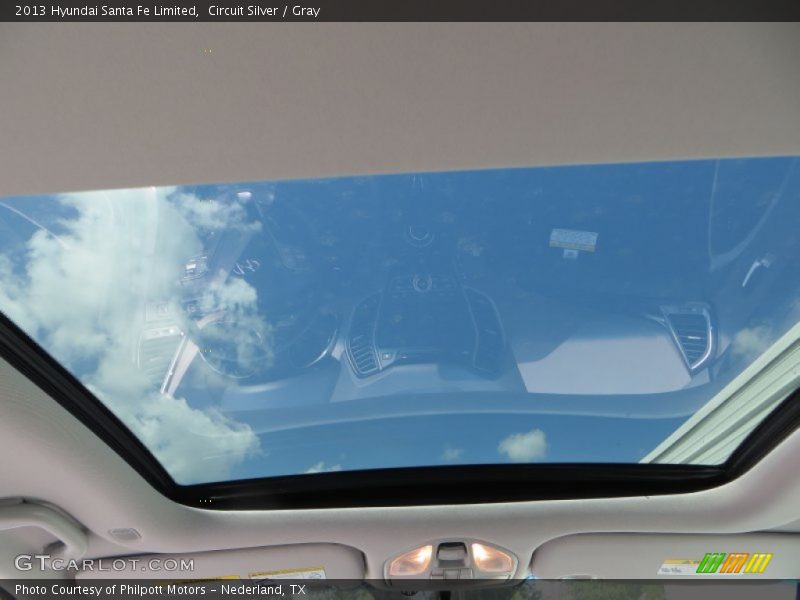 Circuit Silver / Gray 2013 Hyundai Santa Fe Limited