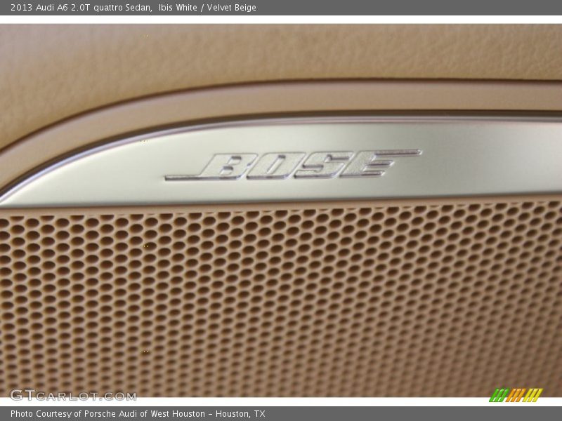 Ibis White / Velvet Beige 2013 Audi A6 2.0T quattro Sedan