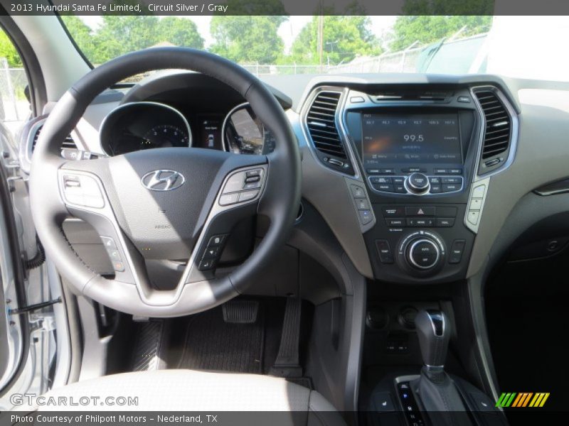 Circuit Silver / Gray 2013 Hyundai Santa Fe Limited