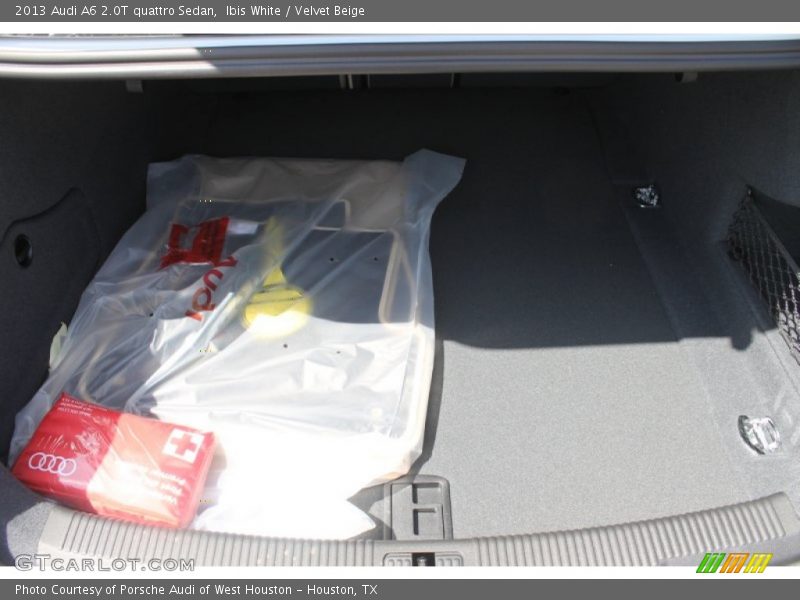 Ibis White / Velvet Beige 2013 Audi A6 2.0T quattro Sedan