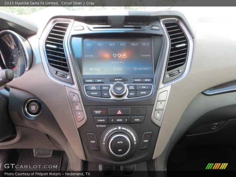 Circuit Silver / Gray 2013 Hyundai Santa Fe Limited
