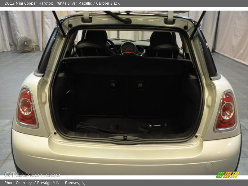 White Silver Metallic / Carbon Black 2013 Mini Cooper Hardtop